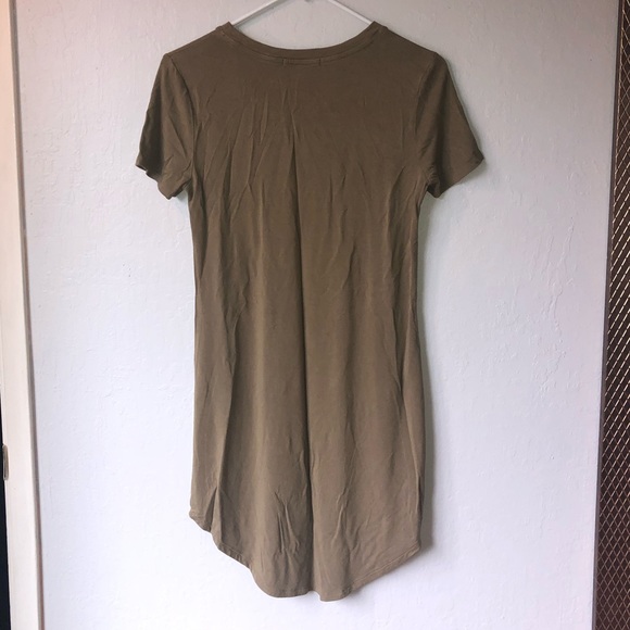 Forever 21 Olive Bodycon Dress - Picture 2 of 3